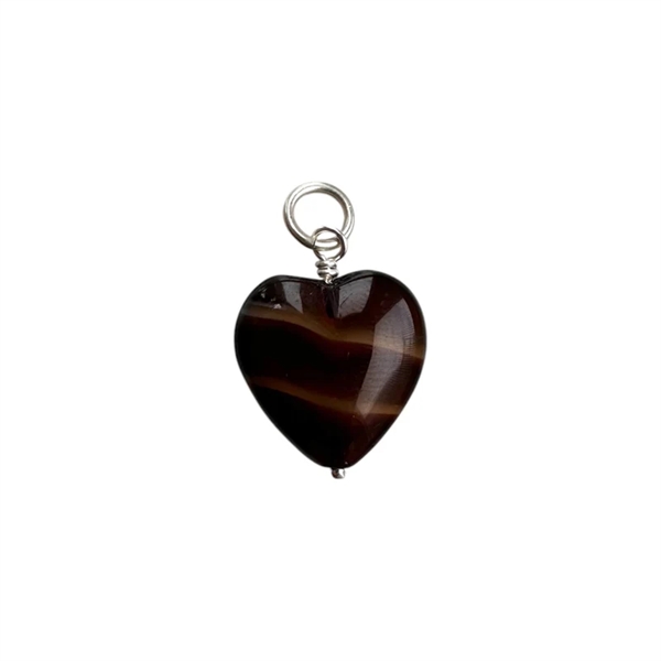 Pico French Grande Heart Pendant - FS Mocca	